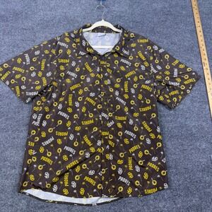 San Diego Padres BDA Southwest Airlines Hawaiian Shirt Mens XL MLB Baseball